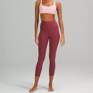 Lululemon align leggings - mulled wine